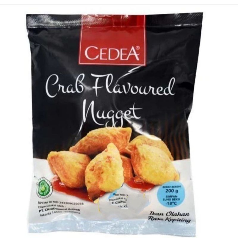 

Cedea Crab Flavoured Nugget- Nugget Kepiting 200 gr