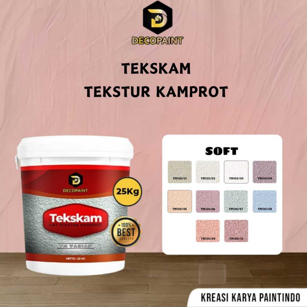 25Kg TM SOFT | Cat Tekstur Tembok - Cat Tekstur Kamprot