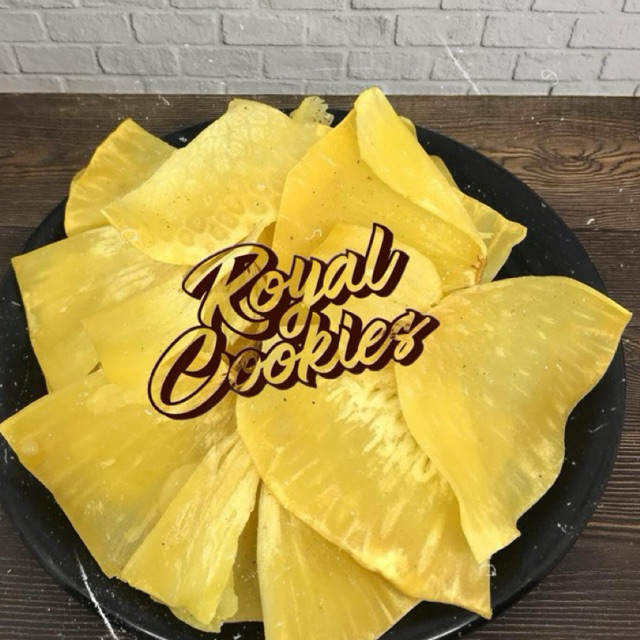 

KERIPIK SUKUN kripik sukun bulat renyah gurih camilah kiloan