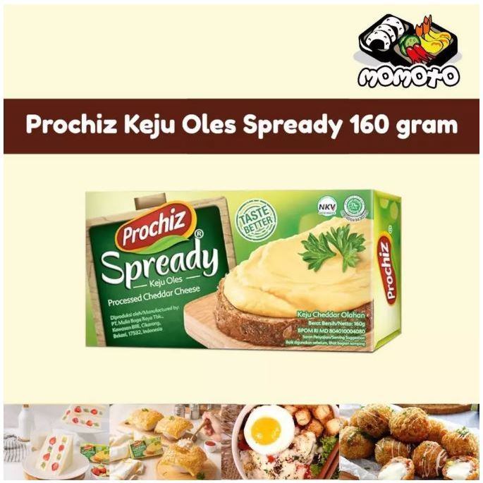 

Prochiz Spready Keju Oles Cheese 160 gram