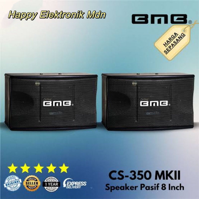BMB Speaker Pasif 8 inci BMB CS 350 V MK II  BMB CS350V MK II BMB CS 350V MKII BMB SPEAKER PASIF 8 i