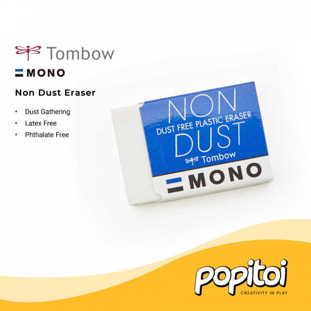 

Tombow Mono EN-MN Non-Dust Pencil Eraser Penghapus