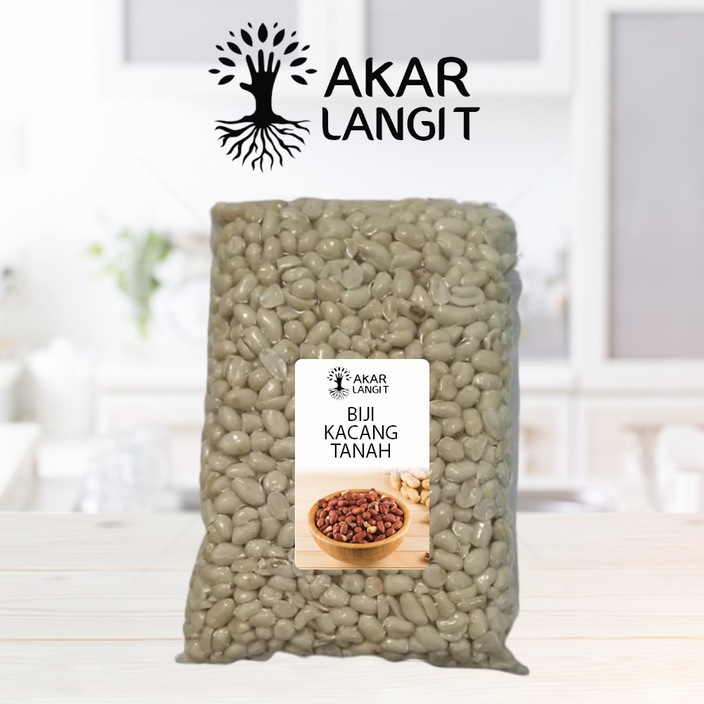 

Kacang Tanah Kupas 1KG Jago [Besar] - Akarlangit