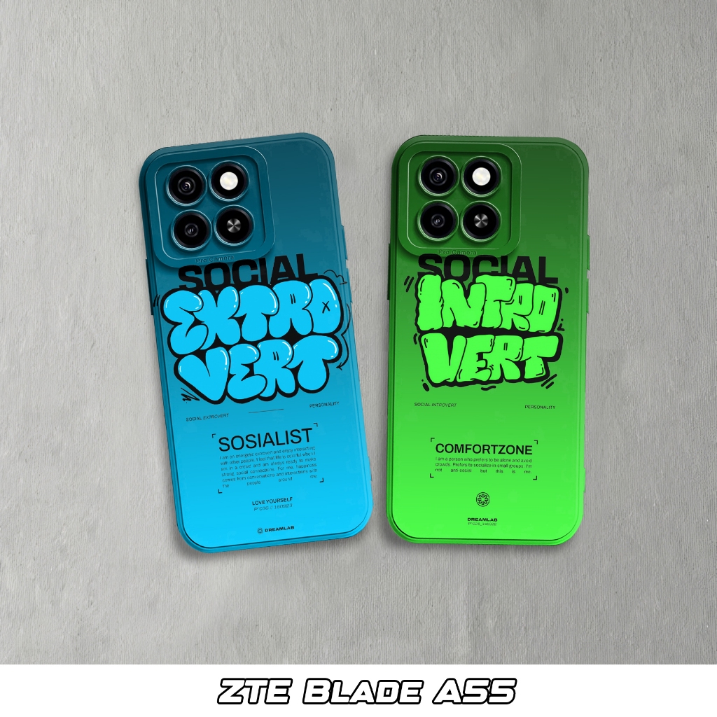 Casing ZTE Blade A55 - Casing ZTE Blade A35 - Softcase Procamera ZTE Blade Fashion Case [HH-1523]