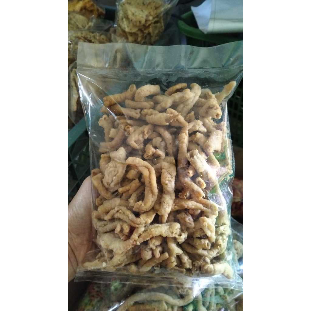 

AR Snack Kripik usus merk gentong 250 gr