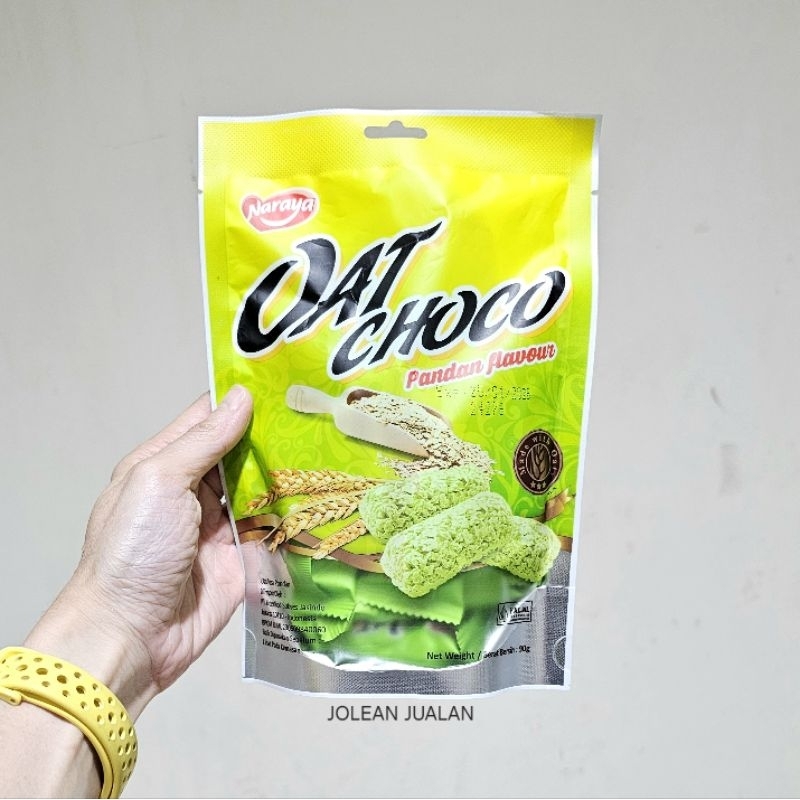 

Naraya Oat Choco 90gr Pandan, Sweet Potato