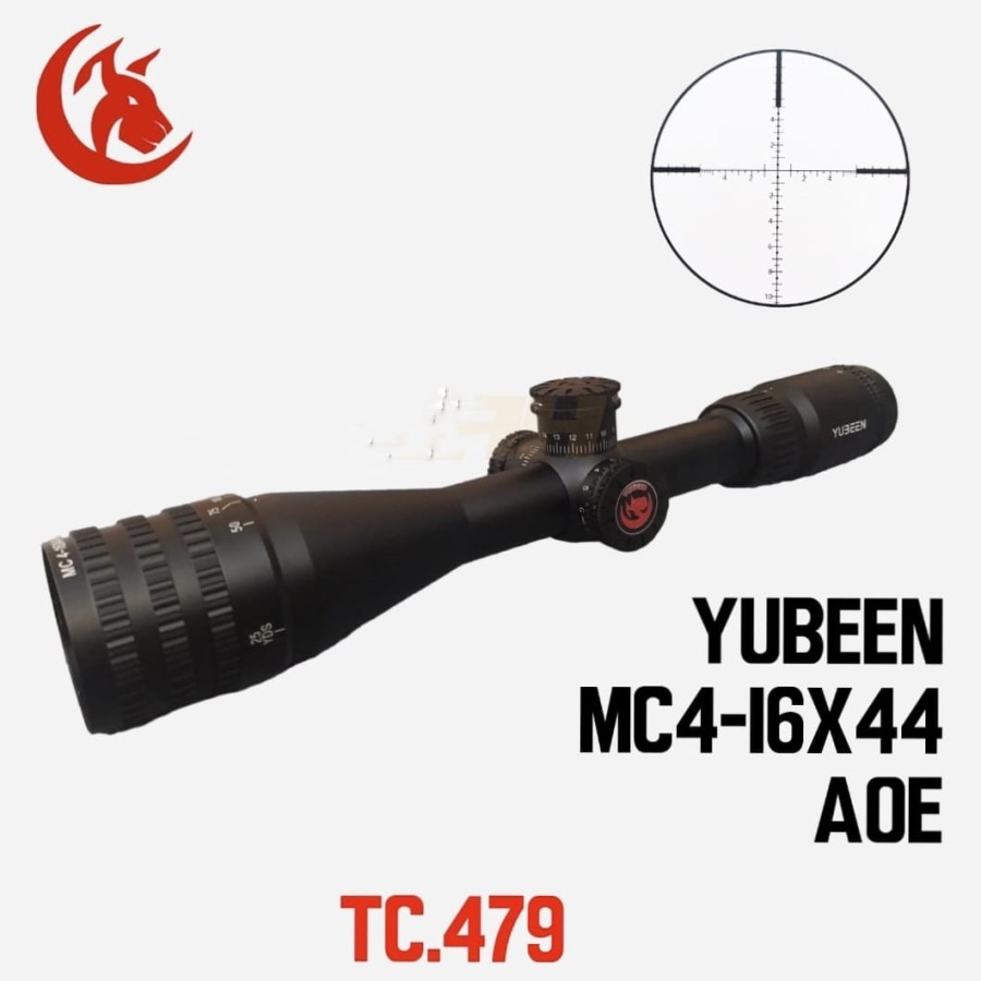 TELESKOP YUBEEN MC 4-16X44 AOE