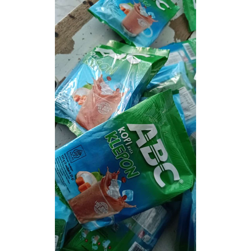 

kopi klepon ABC isi 10 sachet 1 renteng