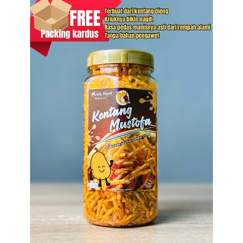 

Kentang mustofa mindo_nyok22 pedas manis gurih