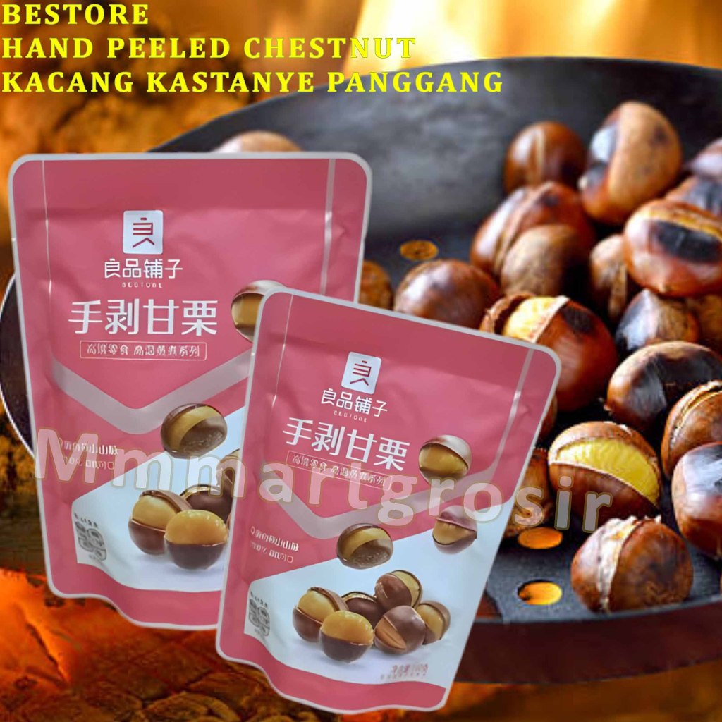 

Bestore / Kacang Kastanye Panggang / Hand Peeled Chestnut / 100gr