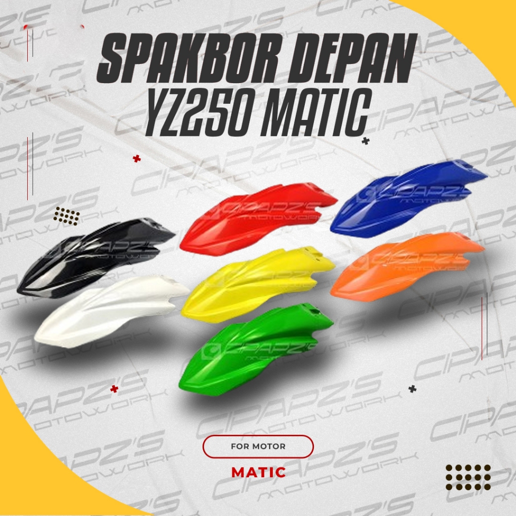 Spakbor Depan Slebor YZ250 PNP Matic Yamaha Matic Moto