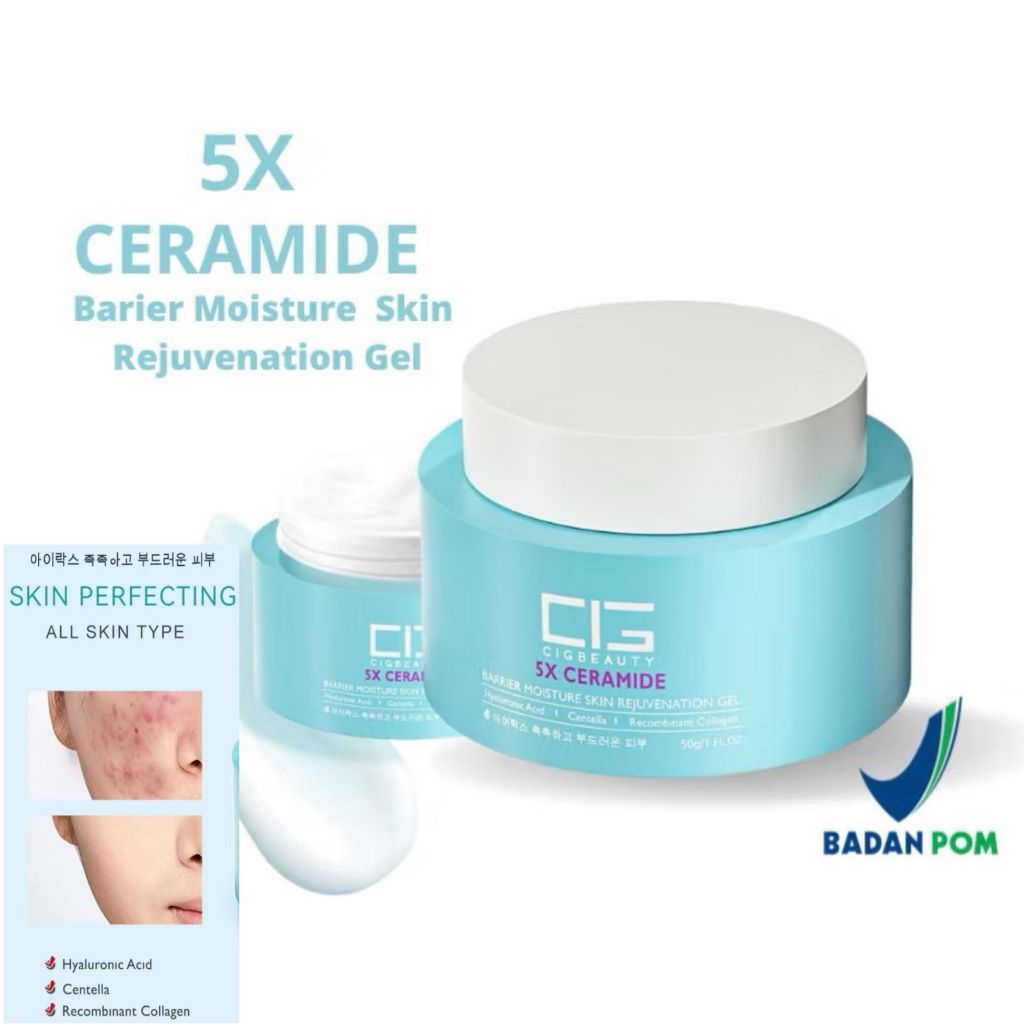 ORI & BPOM  CIG BEAUTY 3IN1 Pelembab 5x Pro-Xylane Ceramide /Krim Pemutih Wajah Peelembab Wajah Skin