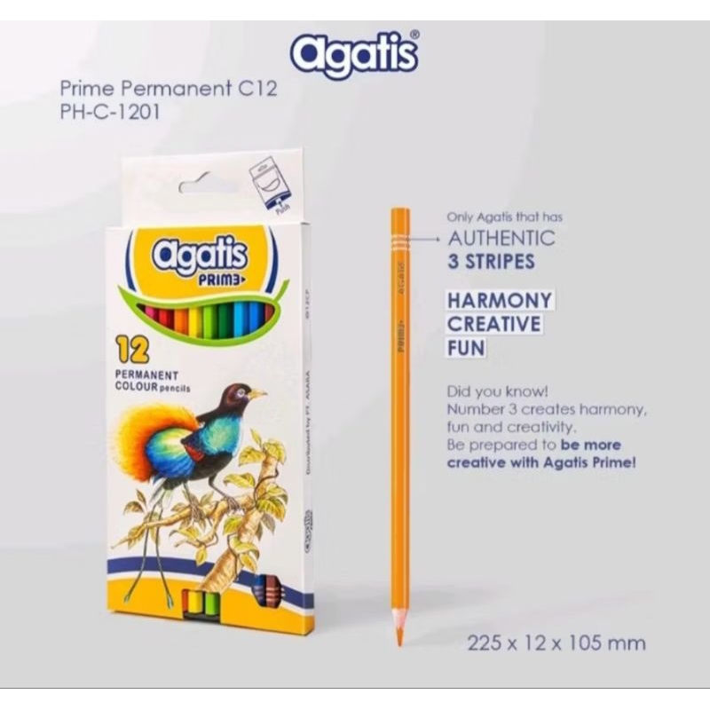 

PENSIL WARNA AGATIS PRIME 12W(PH-C-1201)/18W(PH-C-1801)/24W(PH-C-2401)/36W(PH-C-3601)