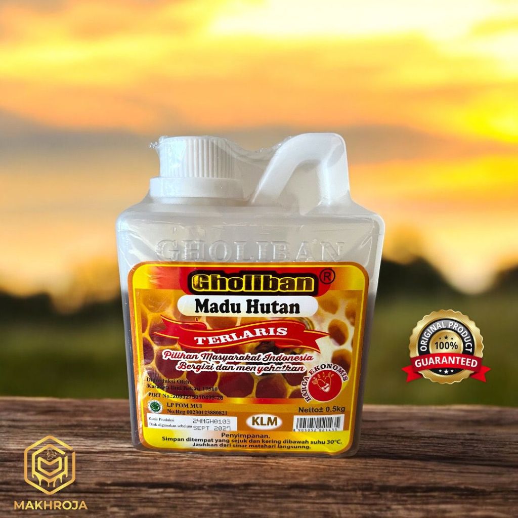 

GHOLIBAN Madu Hutan Kalimantan KLM 100% Asli 500gr