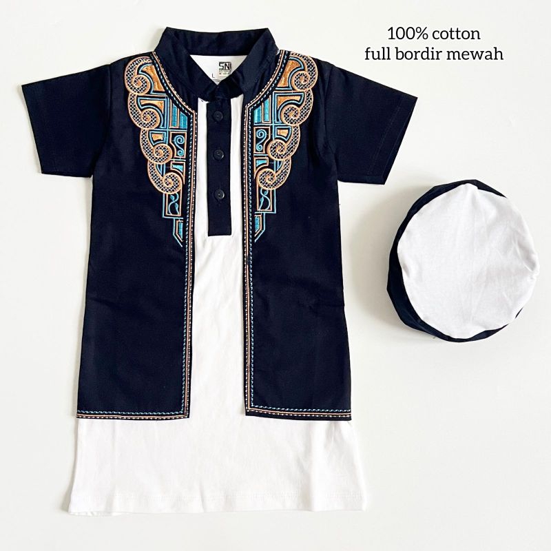 Jubah anak laki laki,baju koko anak,jubah arab anak,koko bayi akikah,baju koko bayi laki laki,baju k