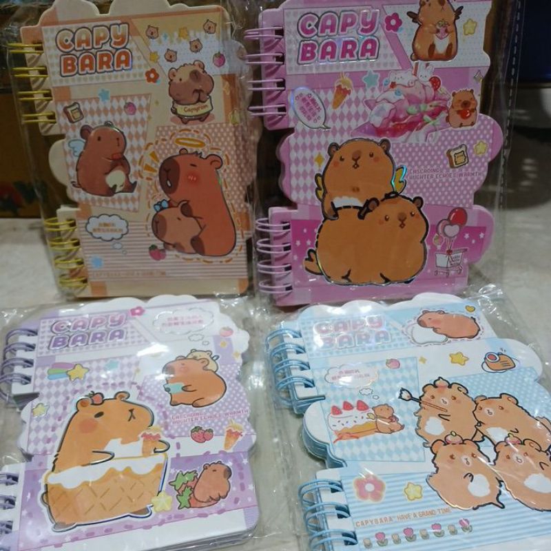 

Notebook Estetik Memo Diary Capybara