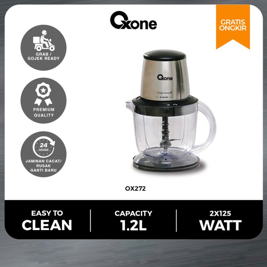 OXONE OX 272 PROFESSIONAL JUMBO CHOPPER FOOD PROCESSOR OX-272 OX272