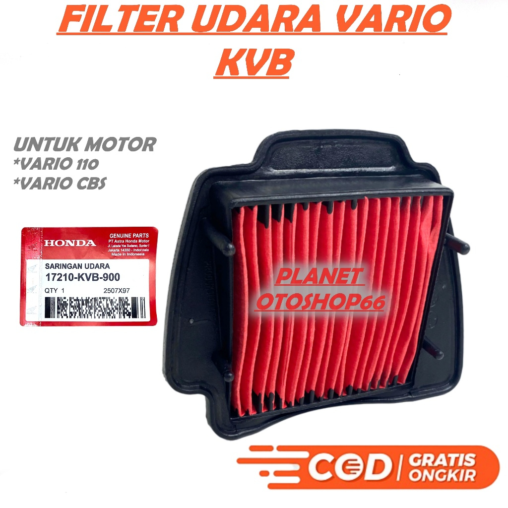 FILTER UDARA VARIO 110/FILTER UDARA VARIO KARBU