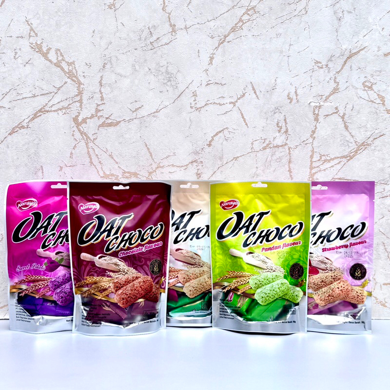 

Naraya Oat Choco Sereal Chocolate Pandan Strawberry Potato Original