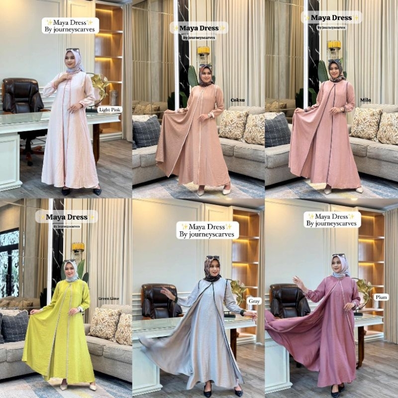 MAYA DRESS JOURNEY SCARVES ORIGINAL