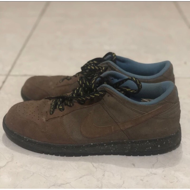nike dunk low cl brown size 41 second original