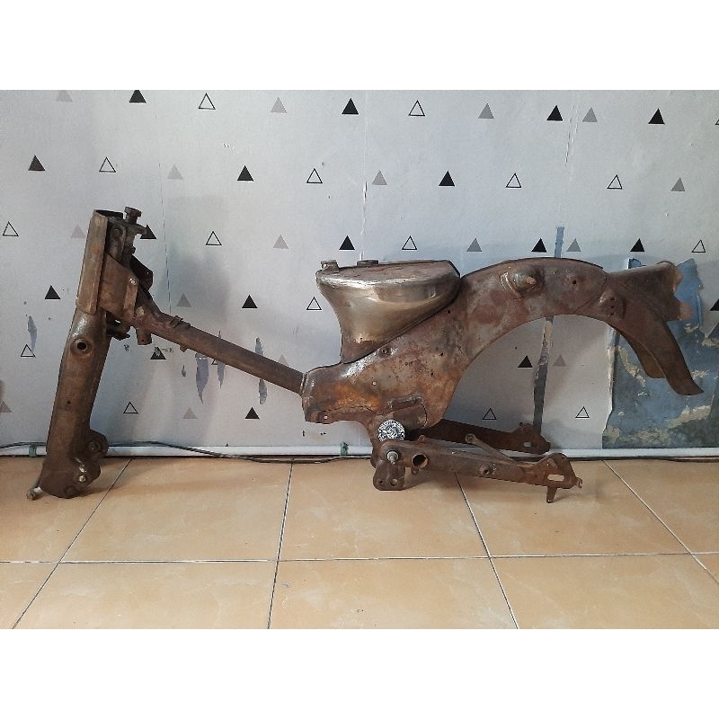 Rangka set honda c70 pispot