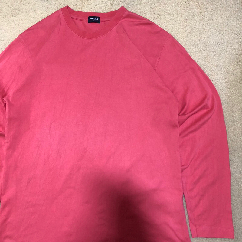 PRELOVED UNIQLO LONGSLEEVE PINK