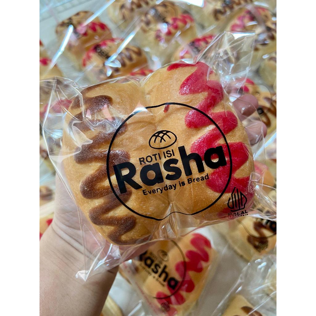 

Roti Rasha isi dua Coklat Strawberry
