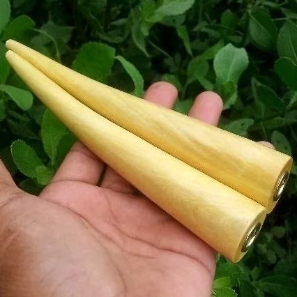 Once pipa kayu kemuning gading panjang 12cm.