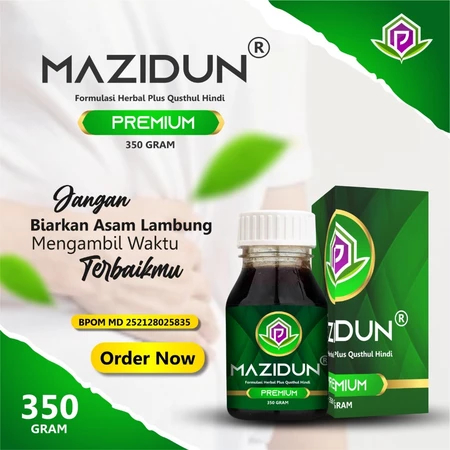 Apotik_Nugroho Madu Lambung Maag Gerd Mazidun 350 Gram