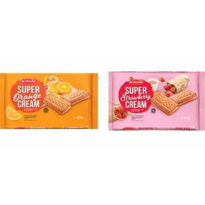 

kokola super cream orange 180g - kokola super cream strawberry - kokola biskuit cream jeruk