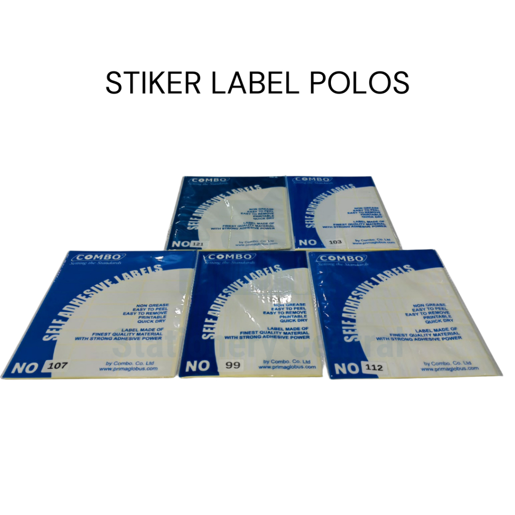 

Stiker Label Polos Putih