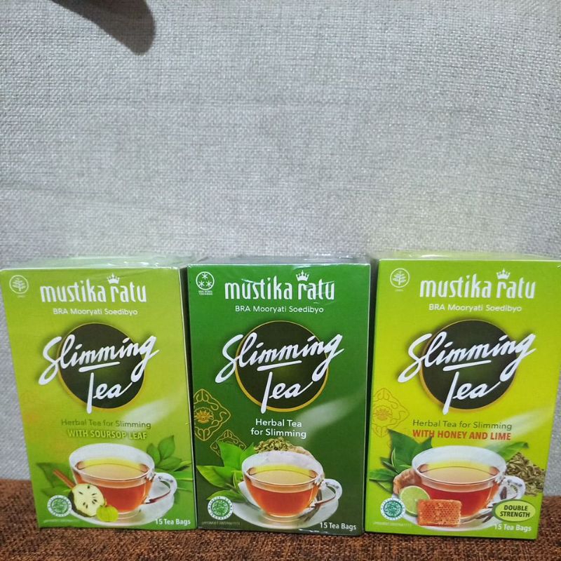 

Mustika Ratu Slimming Tea isi 15 Tea Bags
