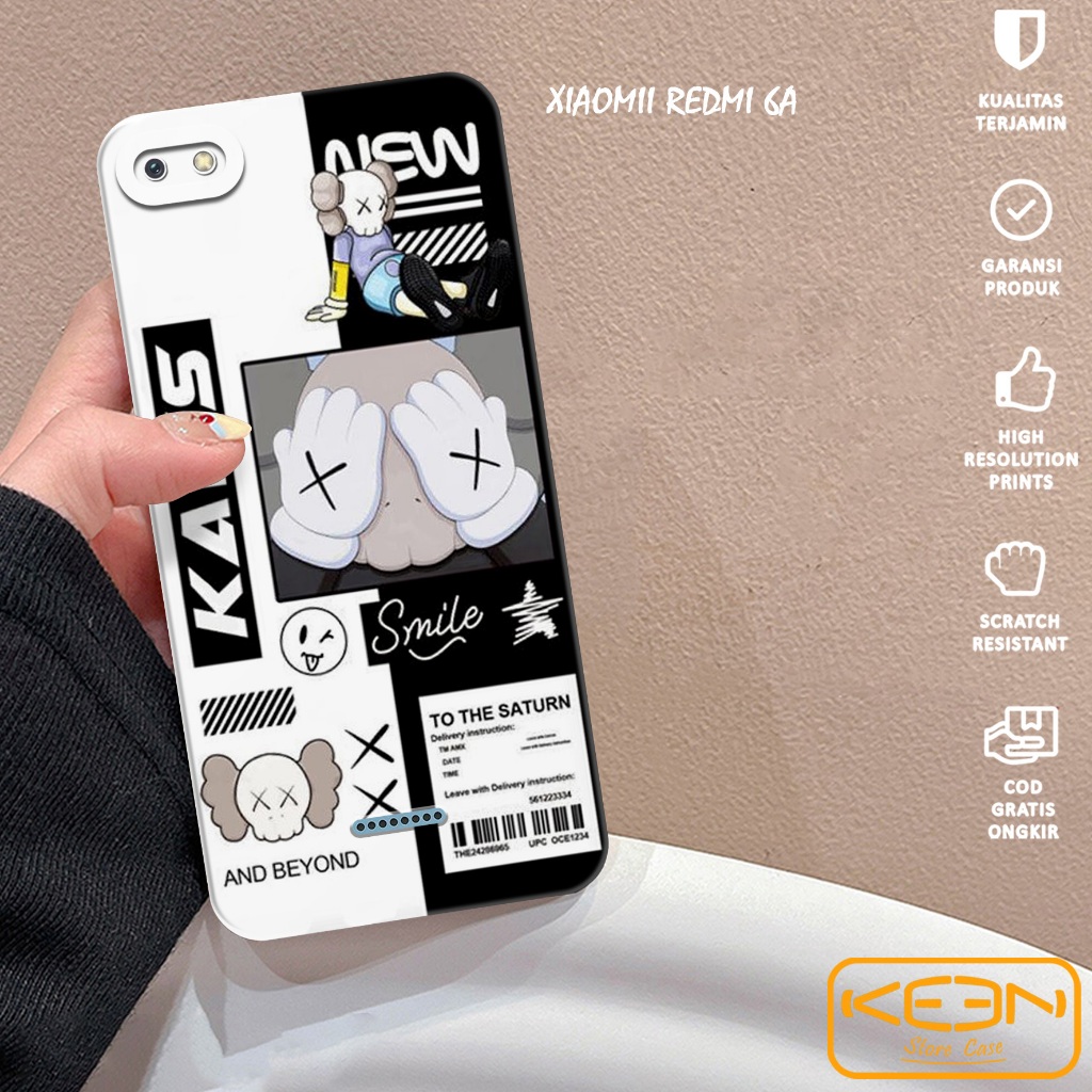 Case Xiaomi Redmi 6A - Casing Hp Xiaomi Redmi 6A Motif Branded - Softcase Xiaomi Redmi 6A - Softcase