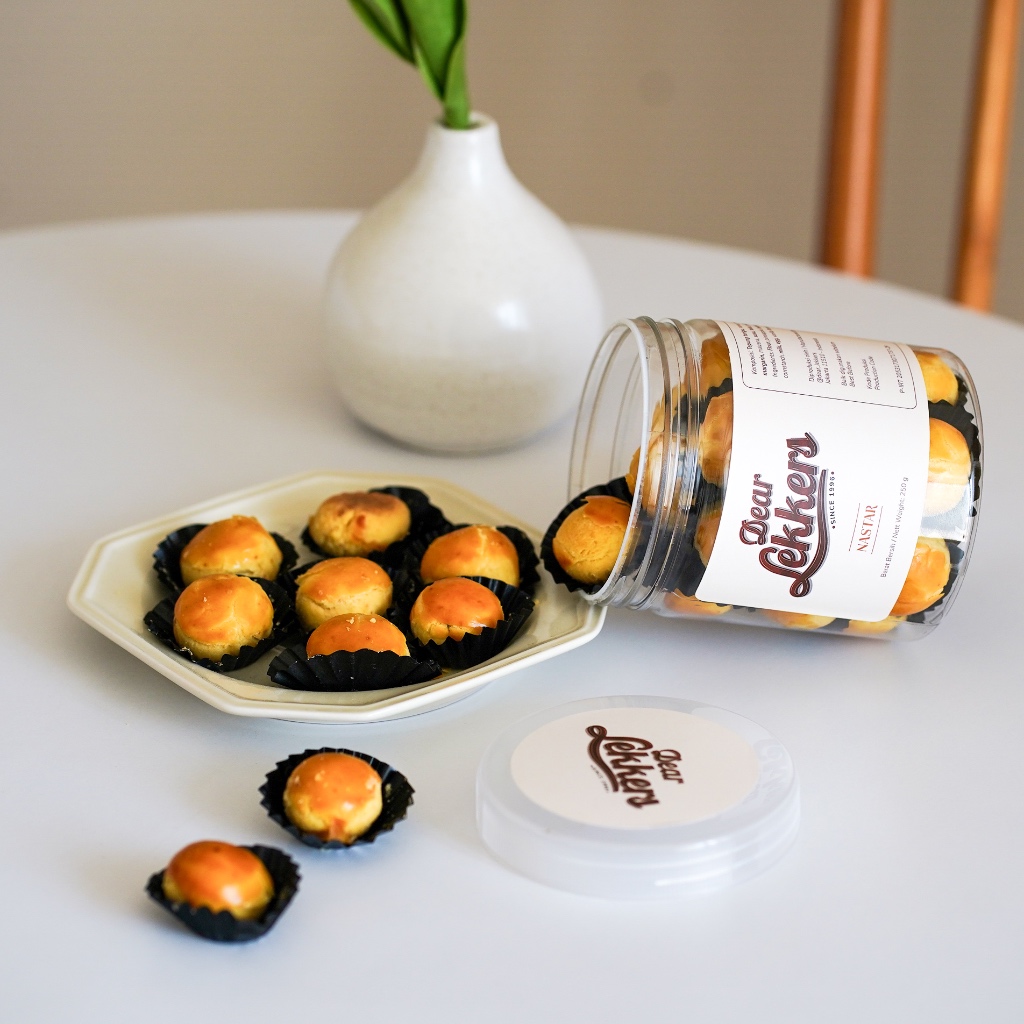 

Nastar Nanas Kue Kering (Toples Jar 600 ml) - Dear Lekkers