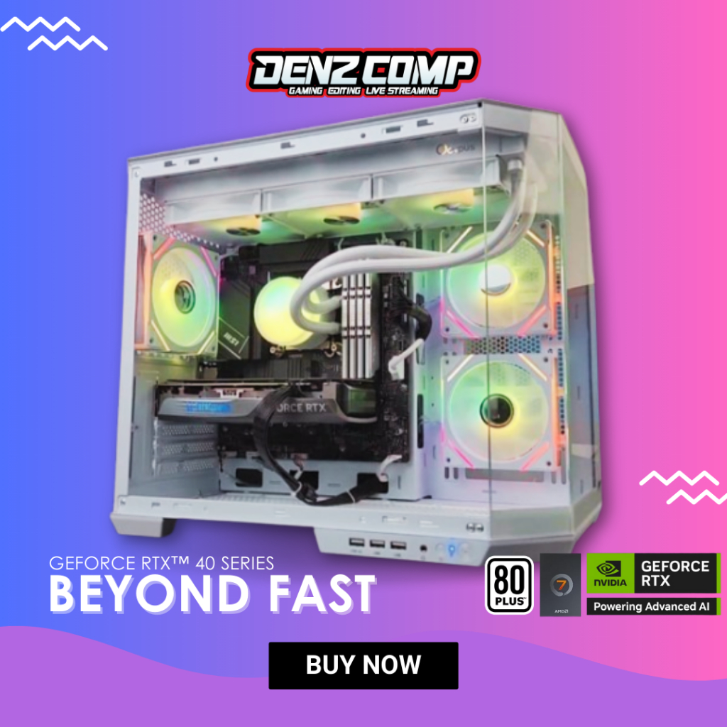 PC Gaming AMD Ryzen 7 7700X | RTX 3060 12GB | 64GB | NVMe - Rakitan Gaming PC