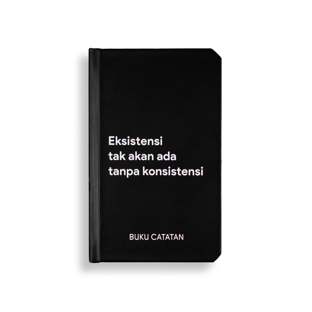 

Buku Catatan Quote A6 KONSISTENSI (LIMITED) HITAM-NAVDAR koperasi wanadri