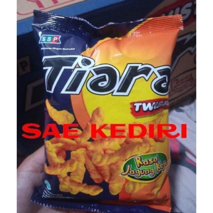 

CEPAT Snack Tiara Twist rasa Jag Keju 5pcs 2gr