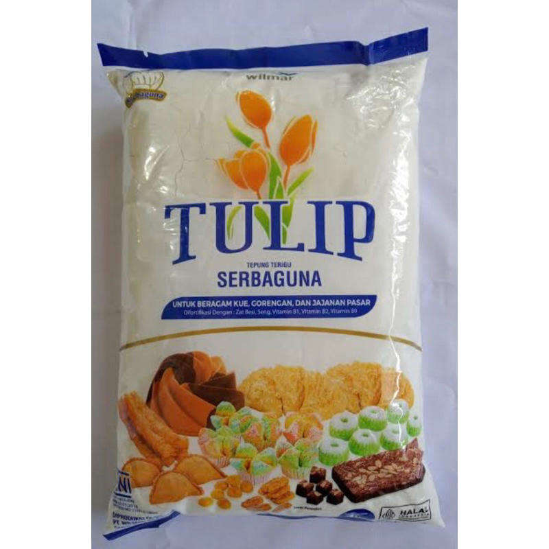 

Tepung terigu Tulip 1kg