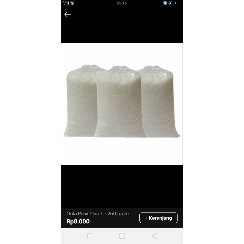 

gula pasir curah/kiloan