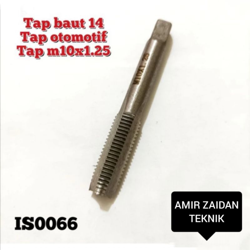 1pcs hand tap baut 14 tap m10x1.25 otomotif bukan tap recoil