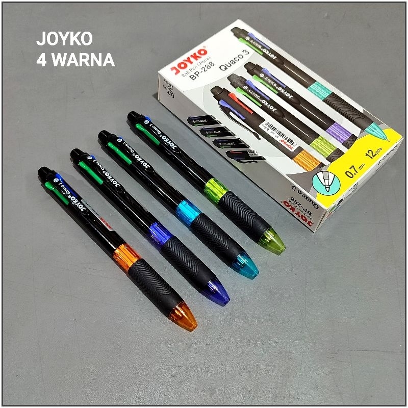 

1 Pcs Pulpen Joyko 4 Warna BP288