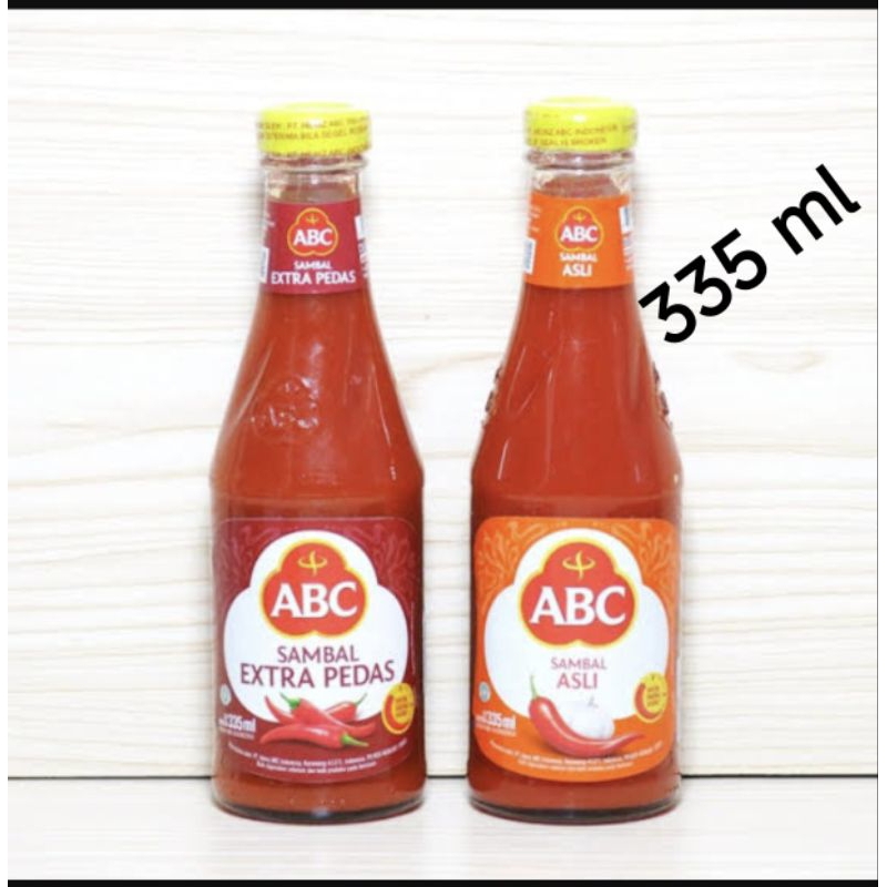 

Sambal ABC Extra Pedas Dan Sambal Asli 335 Ml