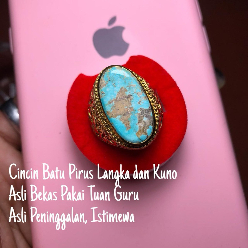 Cincin Batu Pirus Asli Peninggalan Tuan Guru