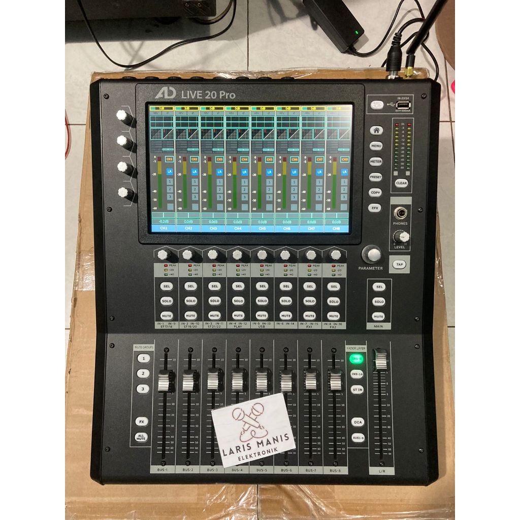 Mixer Digital AD LIVE 20 PRO - 20 channel PHASELAB