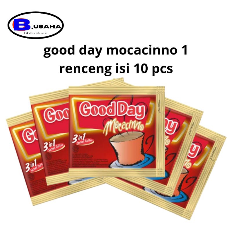 

Kopi good day moccacino isi 10 pcs