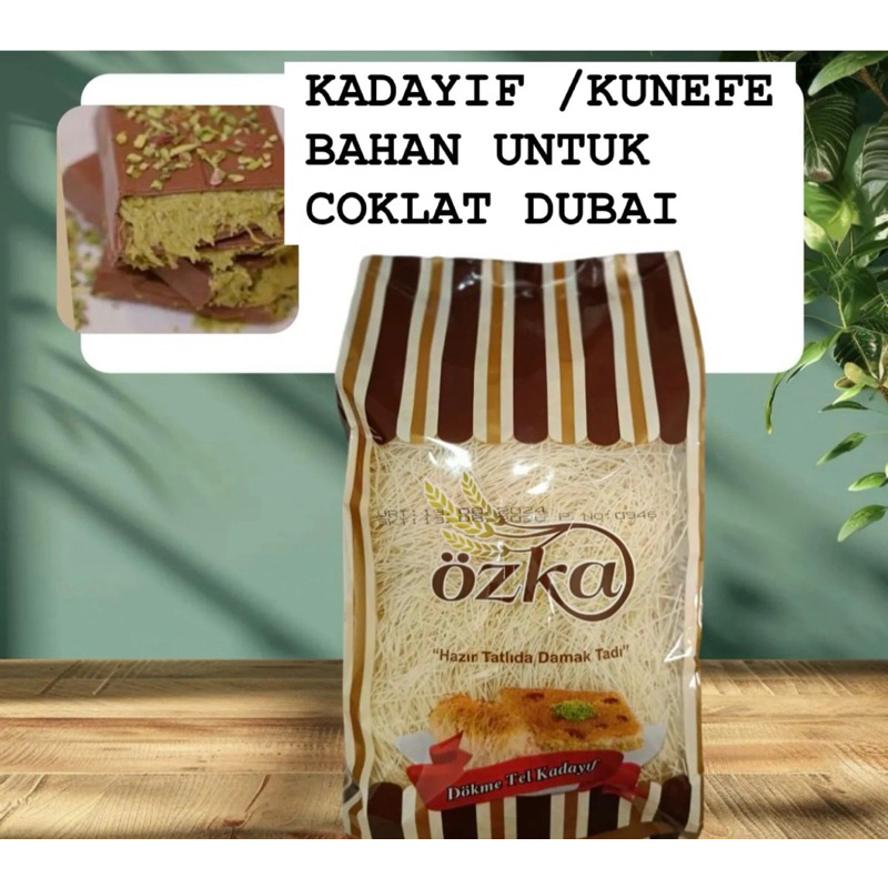

KUNEFE KUNAFA KADAYIF KERING KADAYIF KUNEFE MENTAH BAHAN COKLAT DUBAI