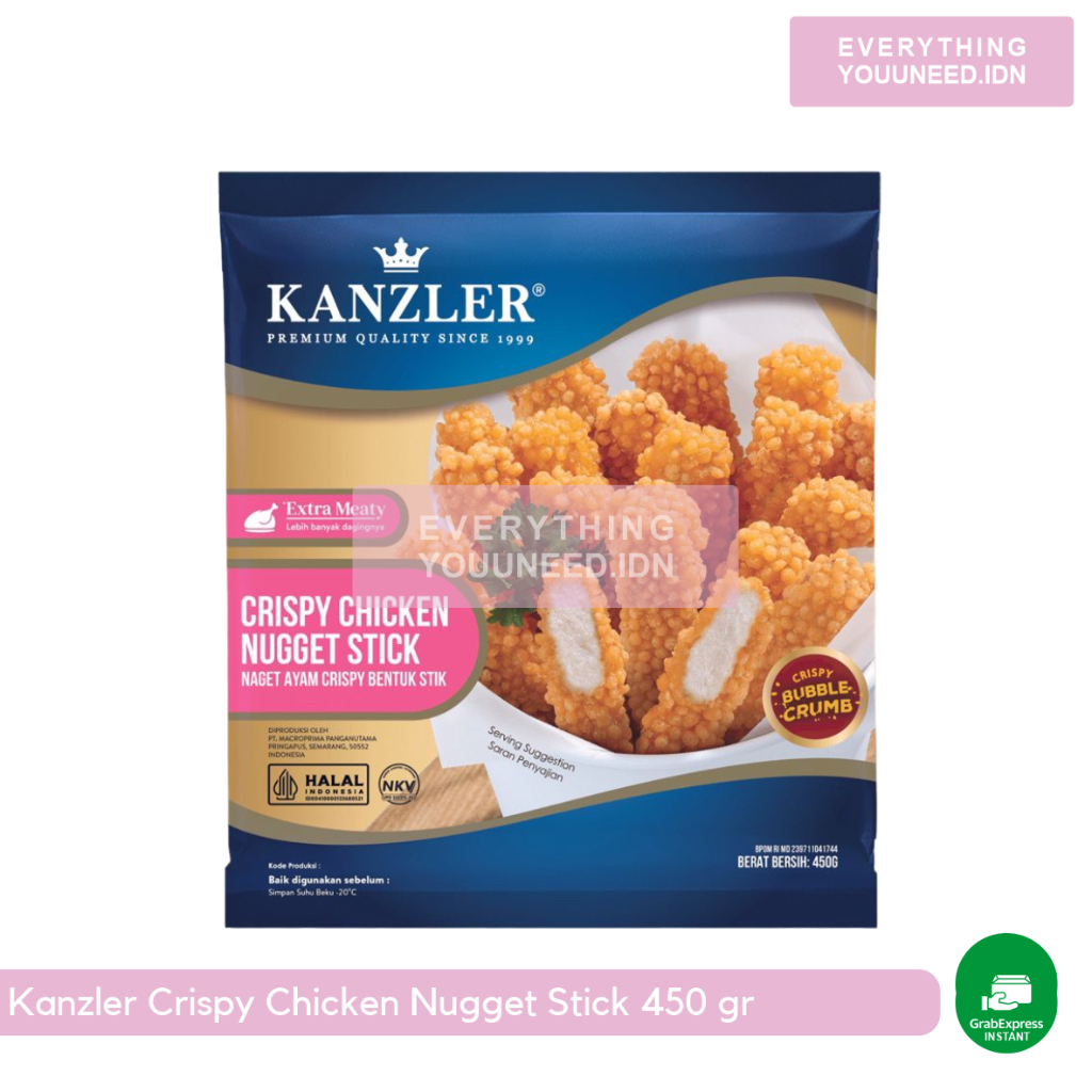 

Kanzler Crispy Chicken Nugget Stick 450 Gram