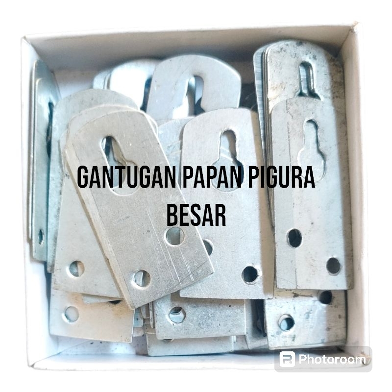 gantungan pigura papan hiasan dinding (50,100)/pcs besar