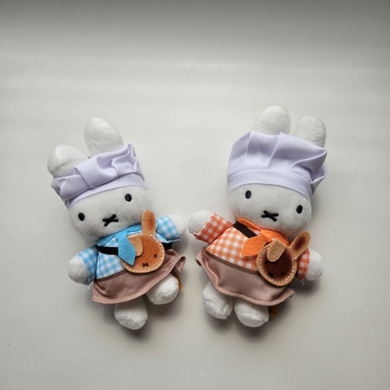 miffy plush bakery keychain / gantungan miffy